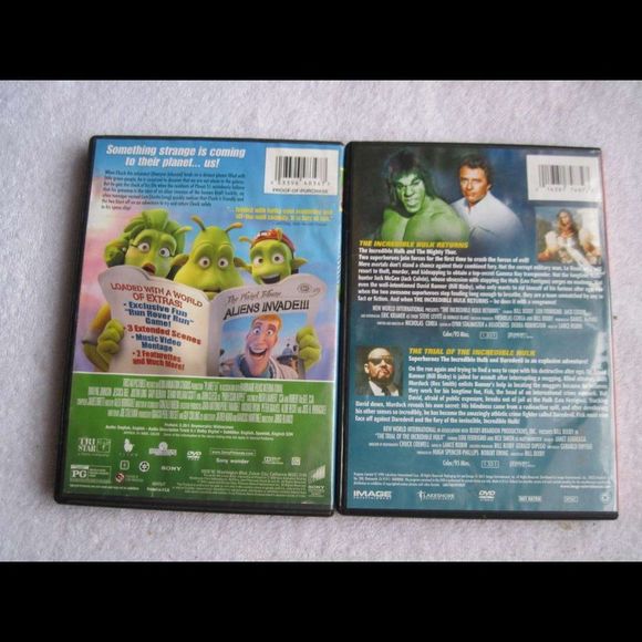 Planet 51 The Incredible Hulk Bill Bixby Returns Trial of Double Feature Bundle - Picture 4 of 11